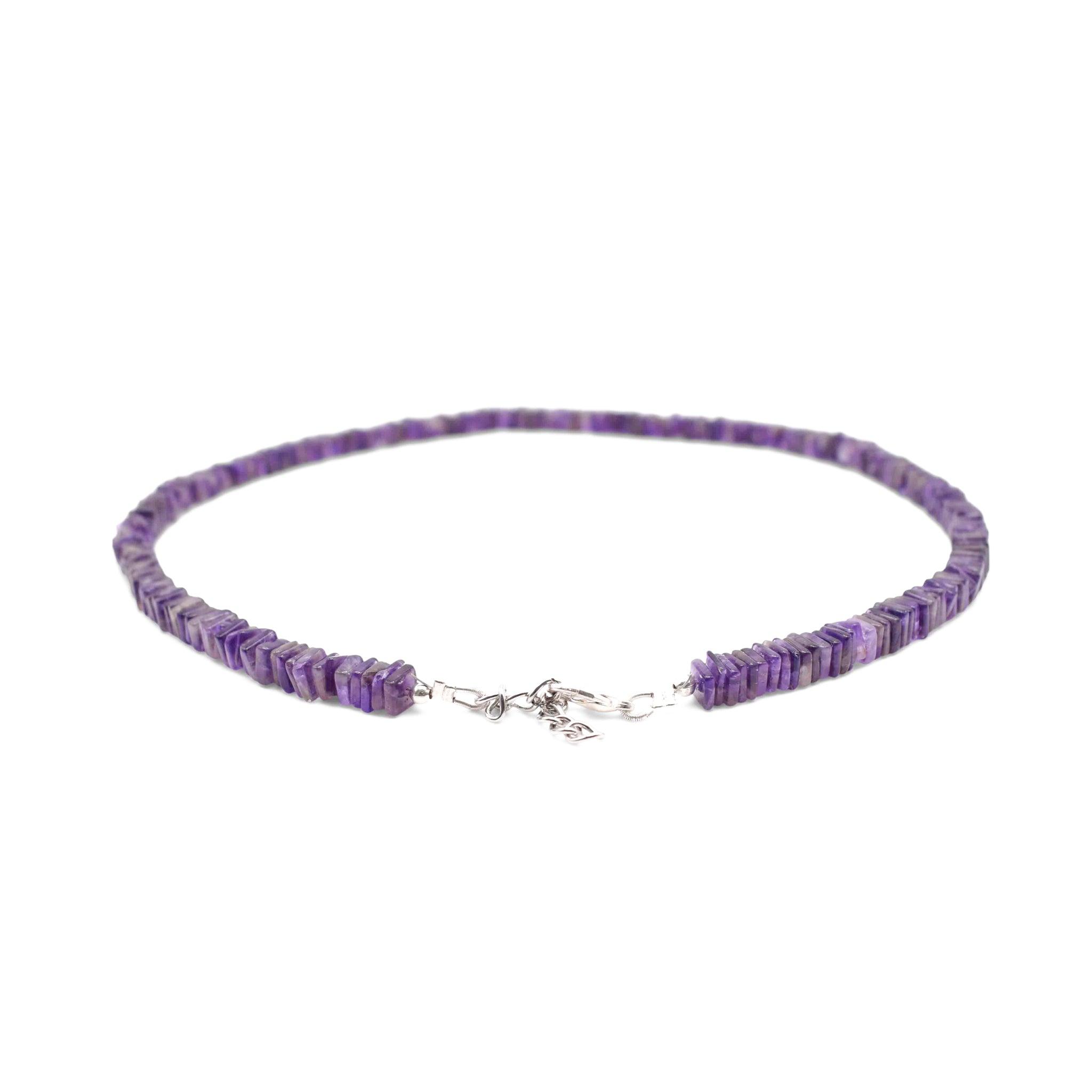 Amethyst-Heishi-Necklace