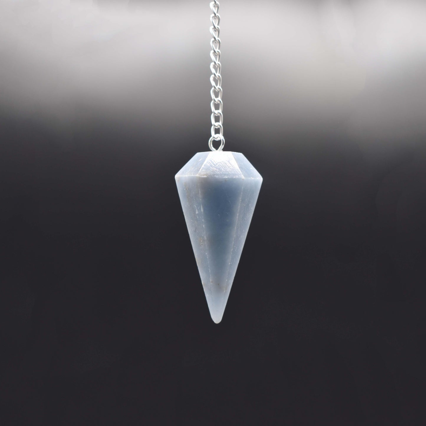 Angelite Pendulum - Mystic Gleam