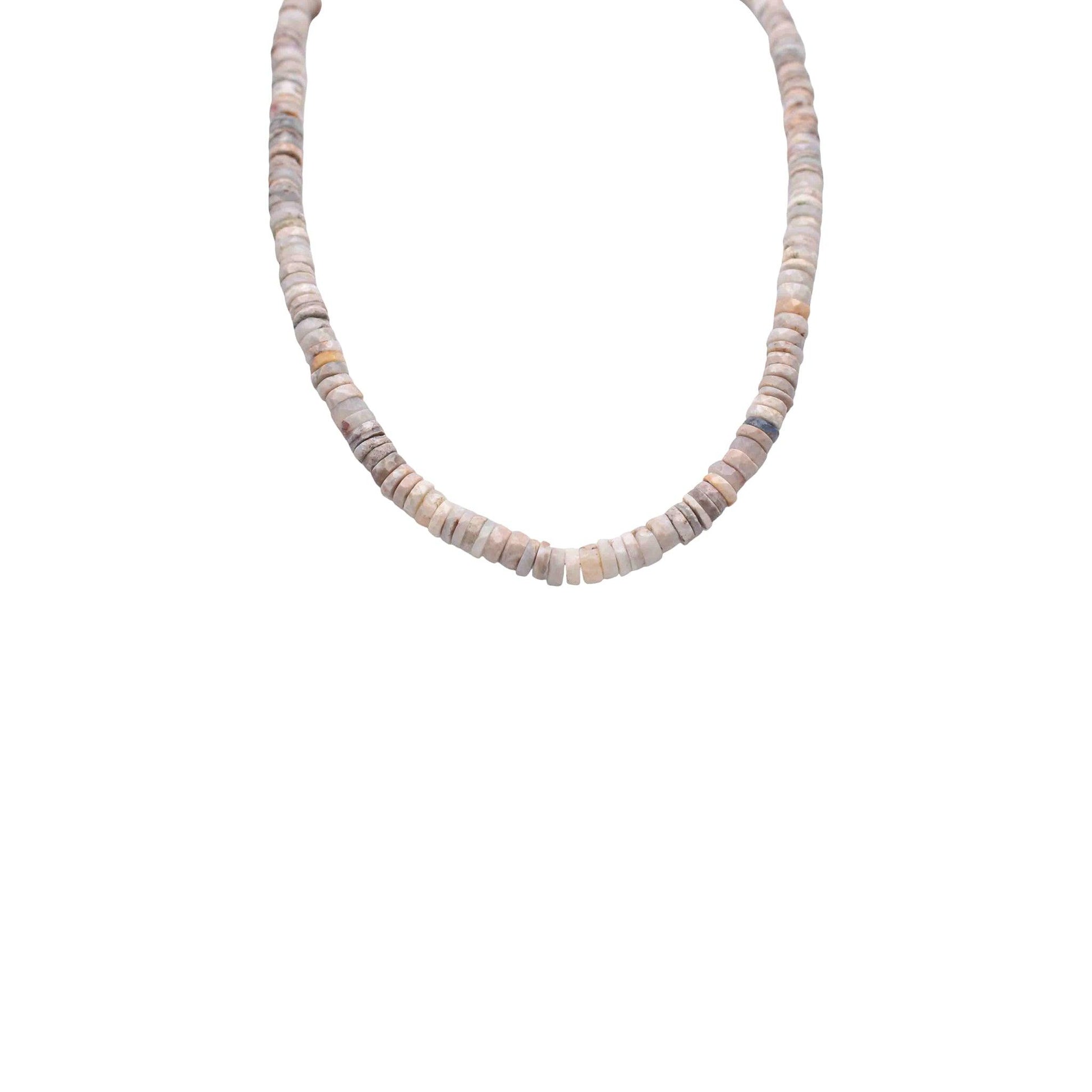 Australian Opal Necklace - Mystic Gleam