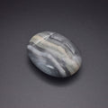 Banded Agate Palm Stone - Mystic Gleam