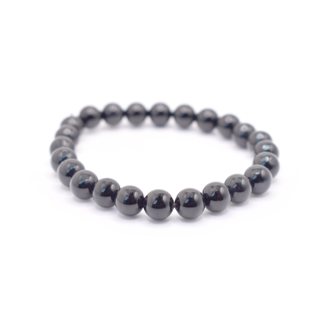 Black Onyx Bracelet (Polished) - Mystic Gleam