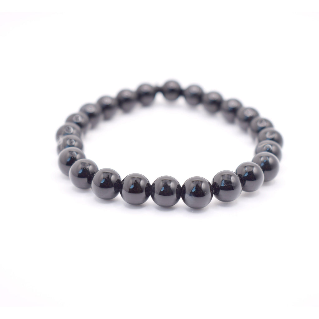 Black Onyx Bracelet (Polished) - Mystic Gleam