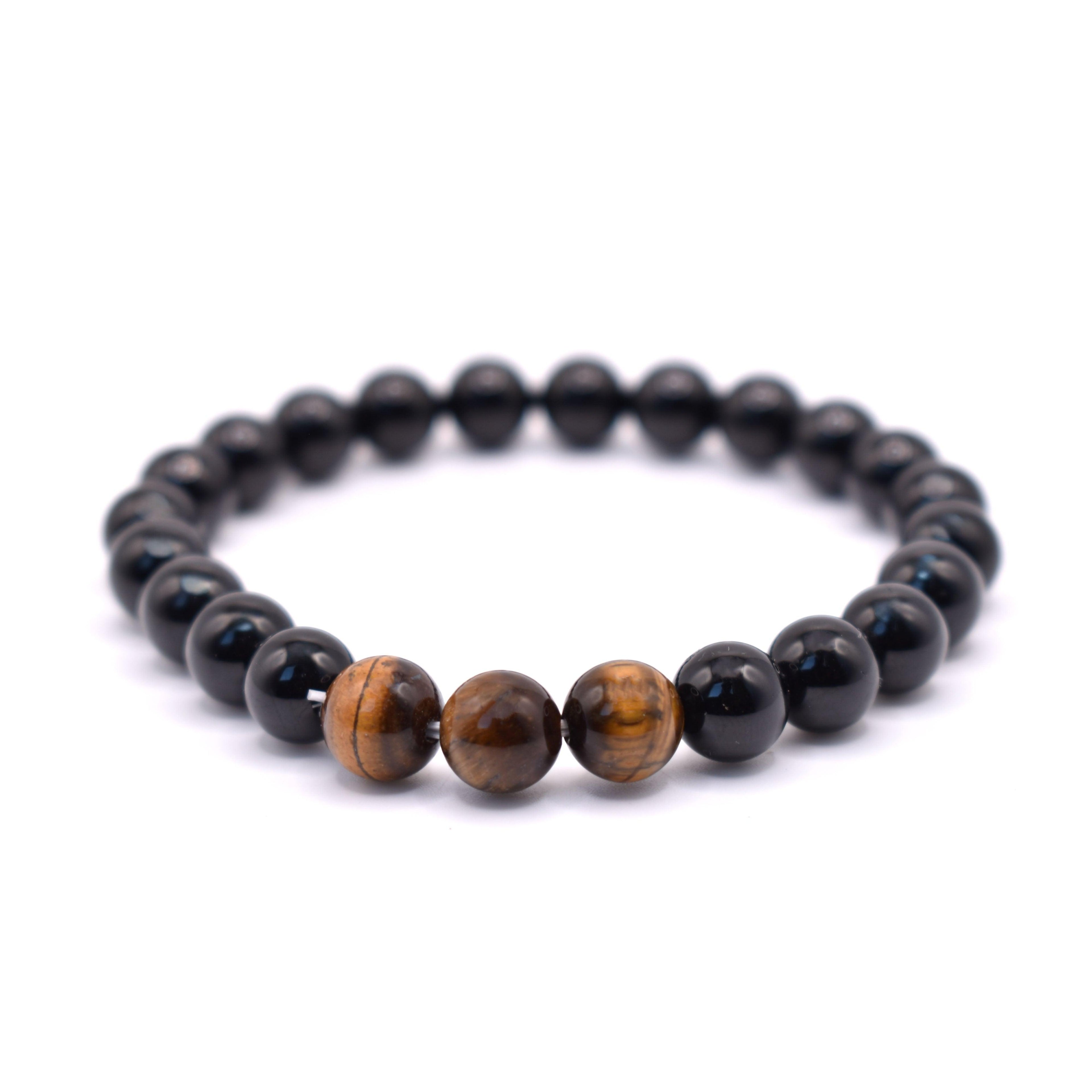 Black Onyx Bracelet (Polished) - Mystic Gleam
