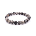 Black Picasso Jasper Bracelet - Mystic Gleam