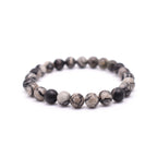 Black Picasso Jasper Bracelet - Mystic Gleam