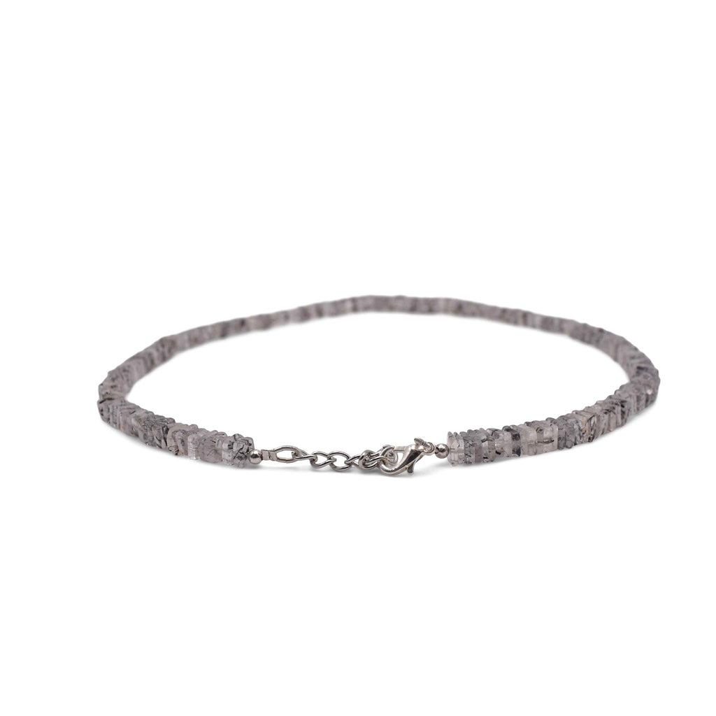 Black-Rutile-Heishi-Necklace