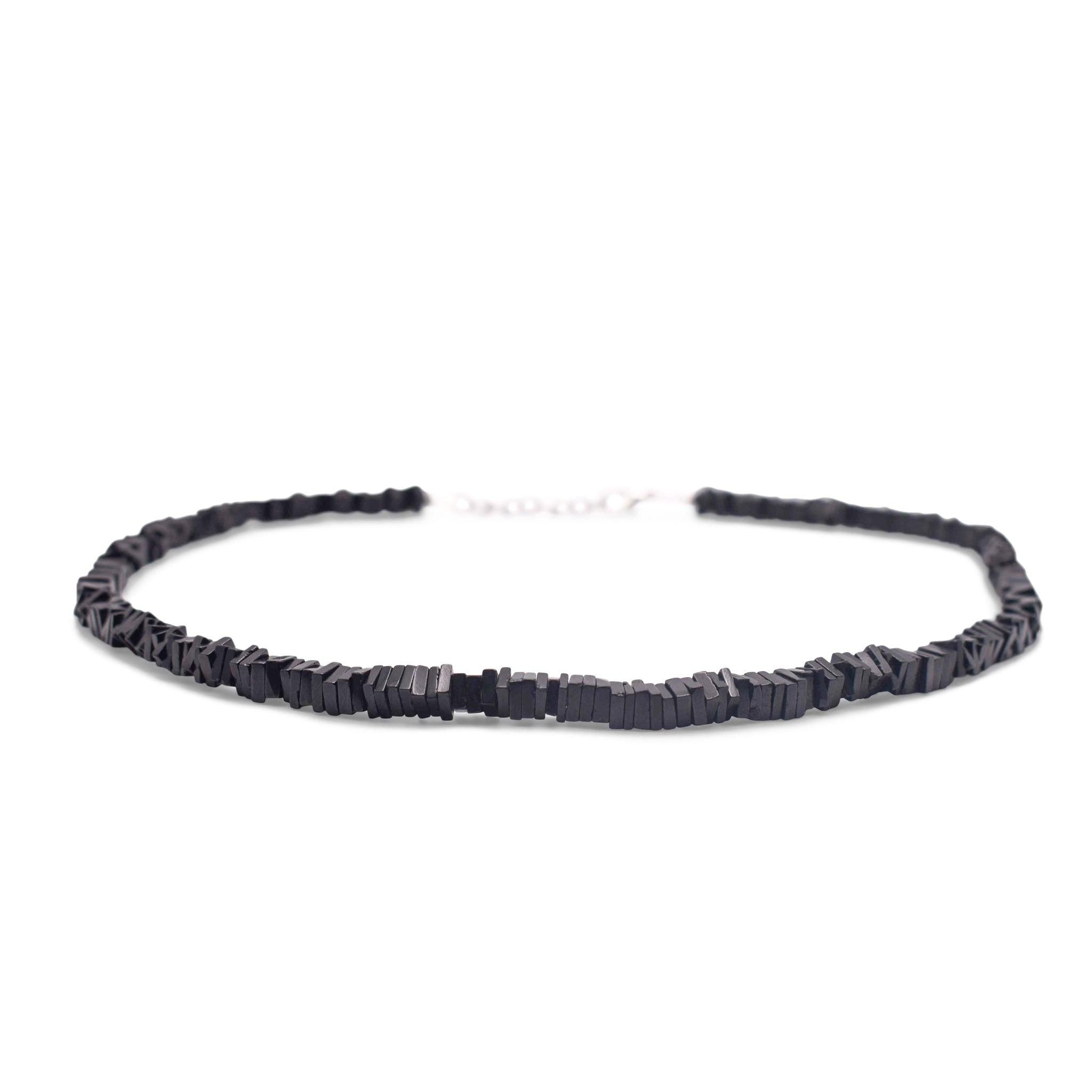 Black-Tourmaline-Heishi-Necklace
