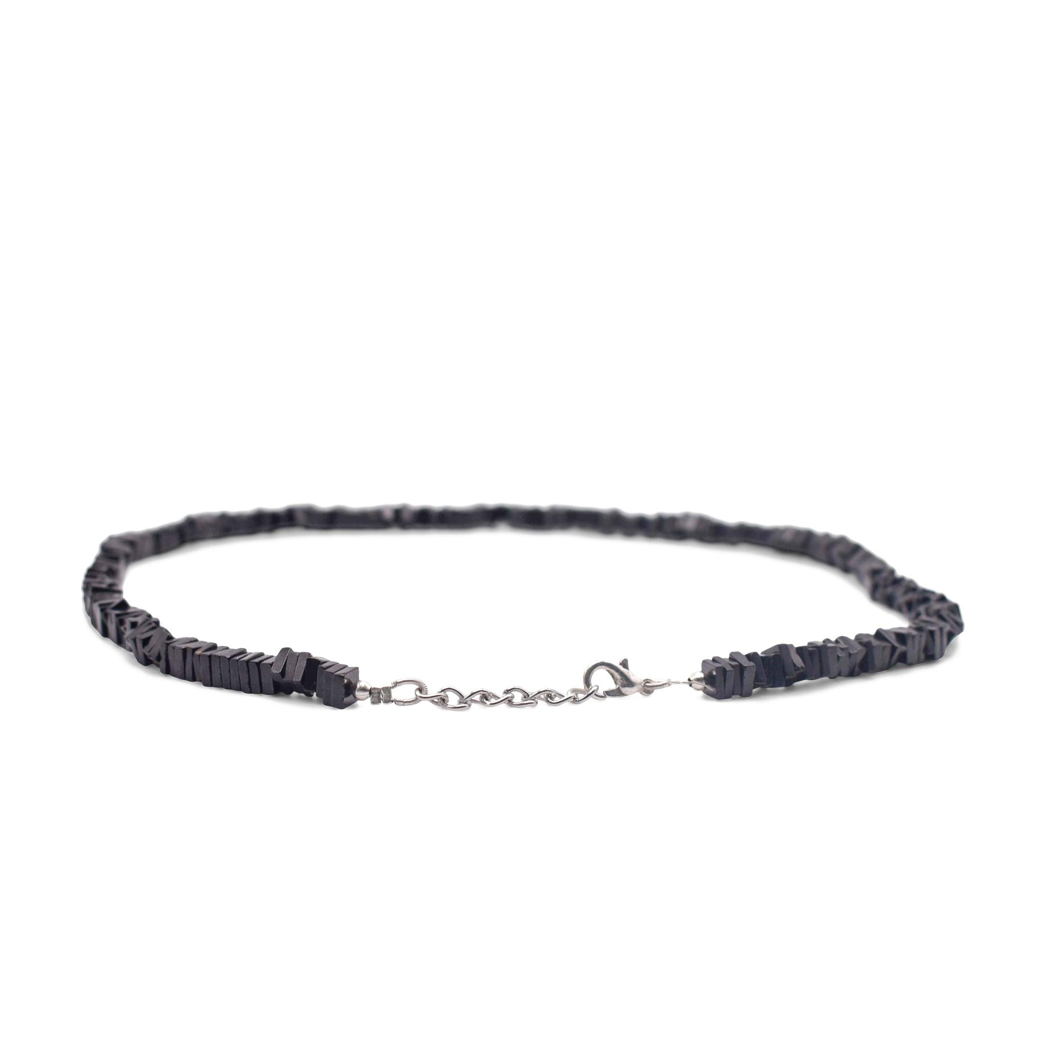 Black-Tourmaline-Heishi-Necklace