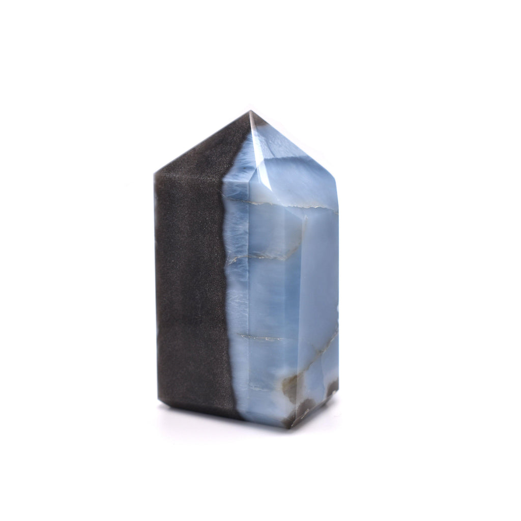 Blue Lace Agate Freeform - Mystic Gleam