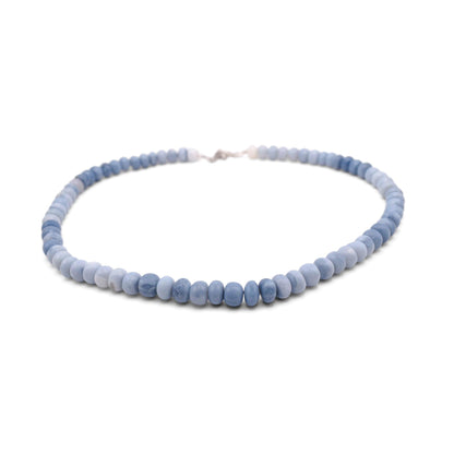 Blue Opal Necklace - Mystic Gleam