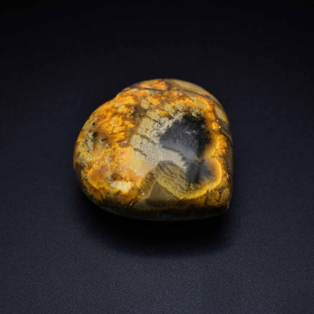 Bumblebee Jasper Heart - Mystic Gleam