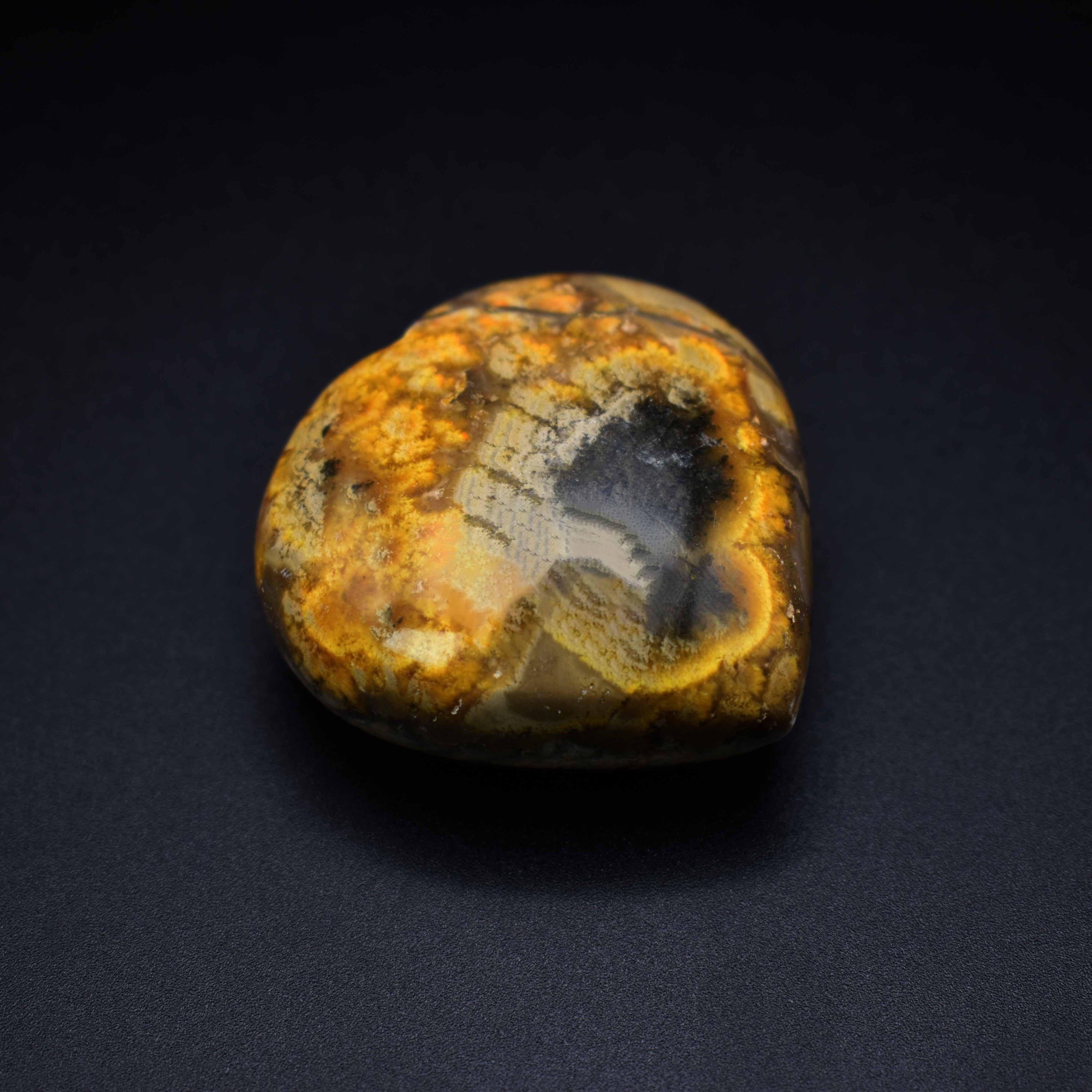 Bumblebee Jasper Heart - Mystic Gleam