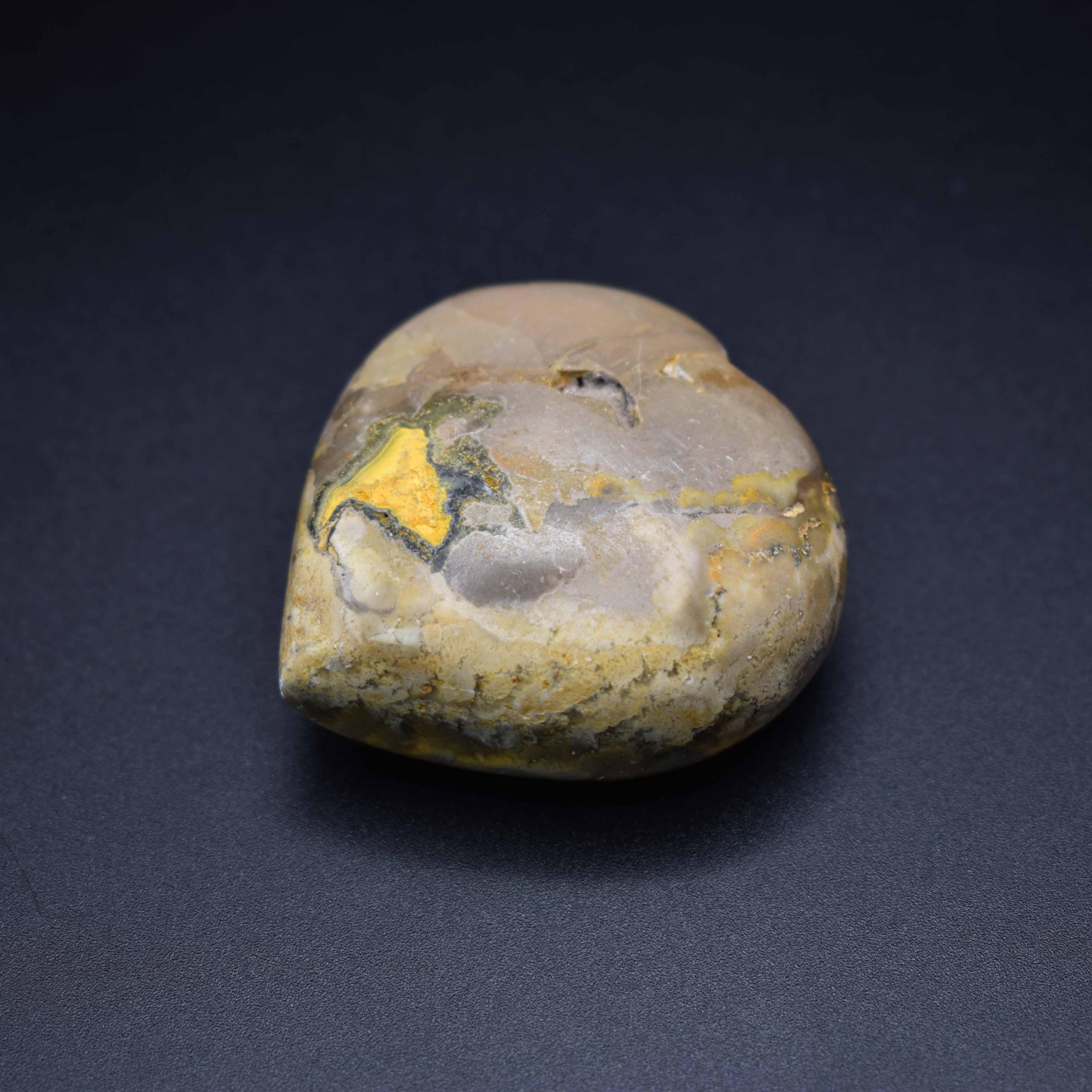 Bumblebee Jasper Heart - Mystic Gleam
