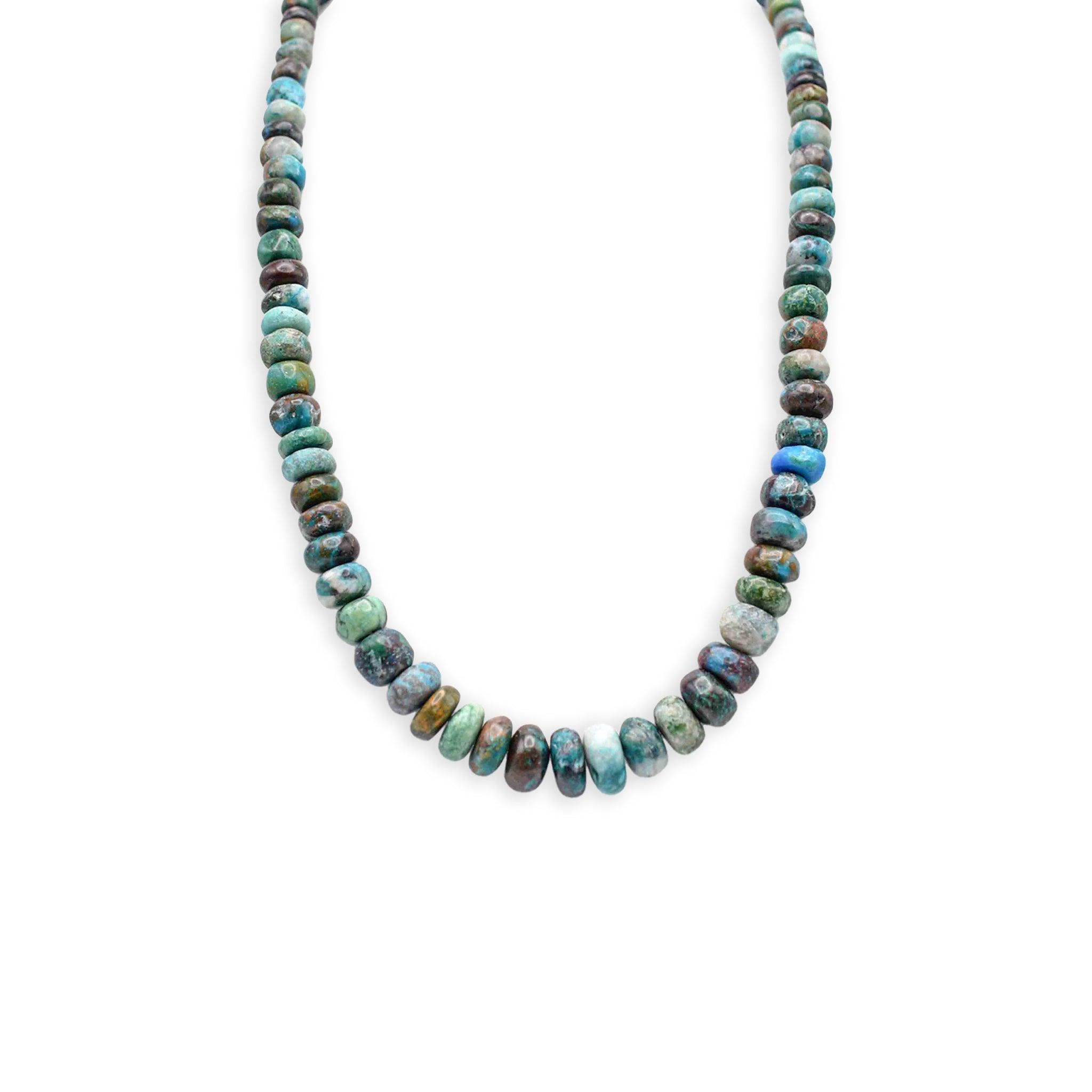 Chrysocolla Necklace - Mystic Gleam