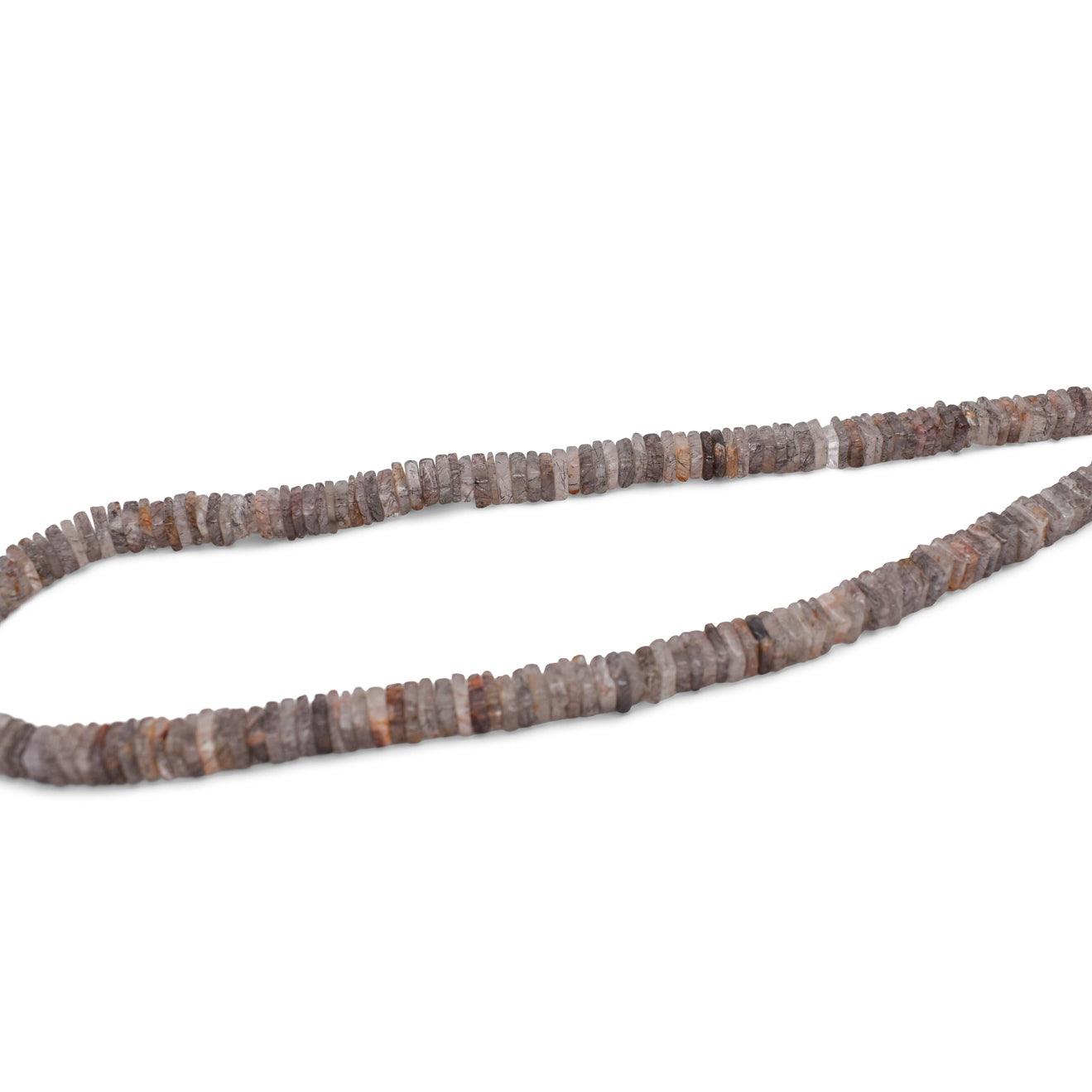 Copper Rutile Heishi Beads - Mystic Gleam