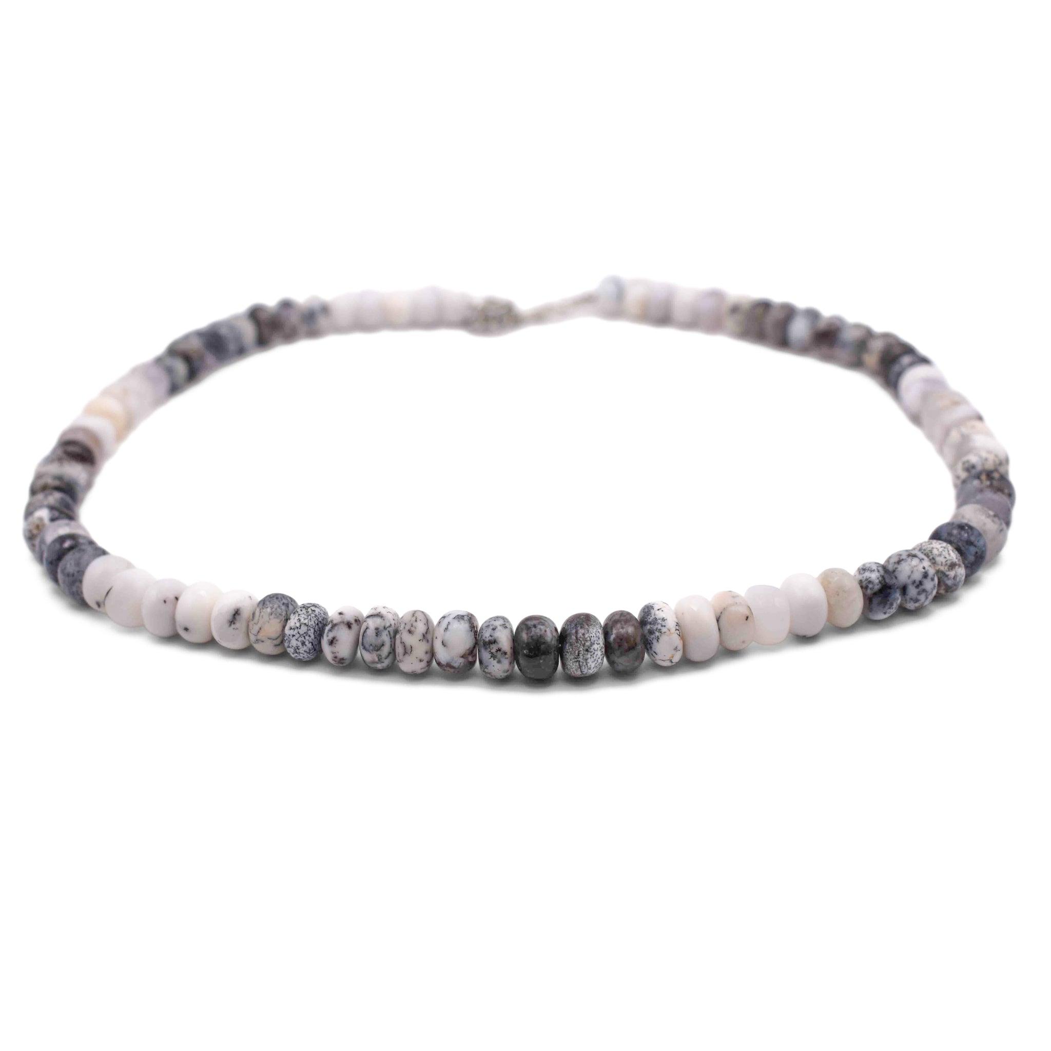 Dendritic Agate Necklace - Mystic Gleam