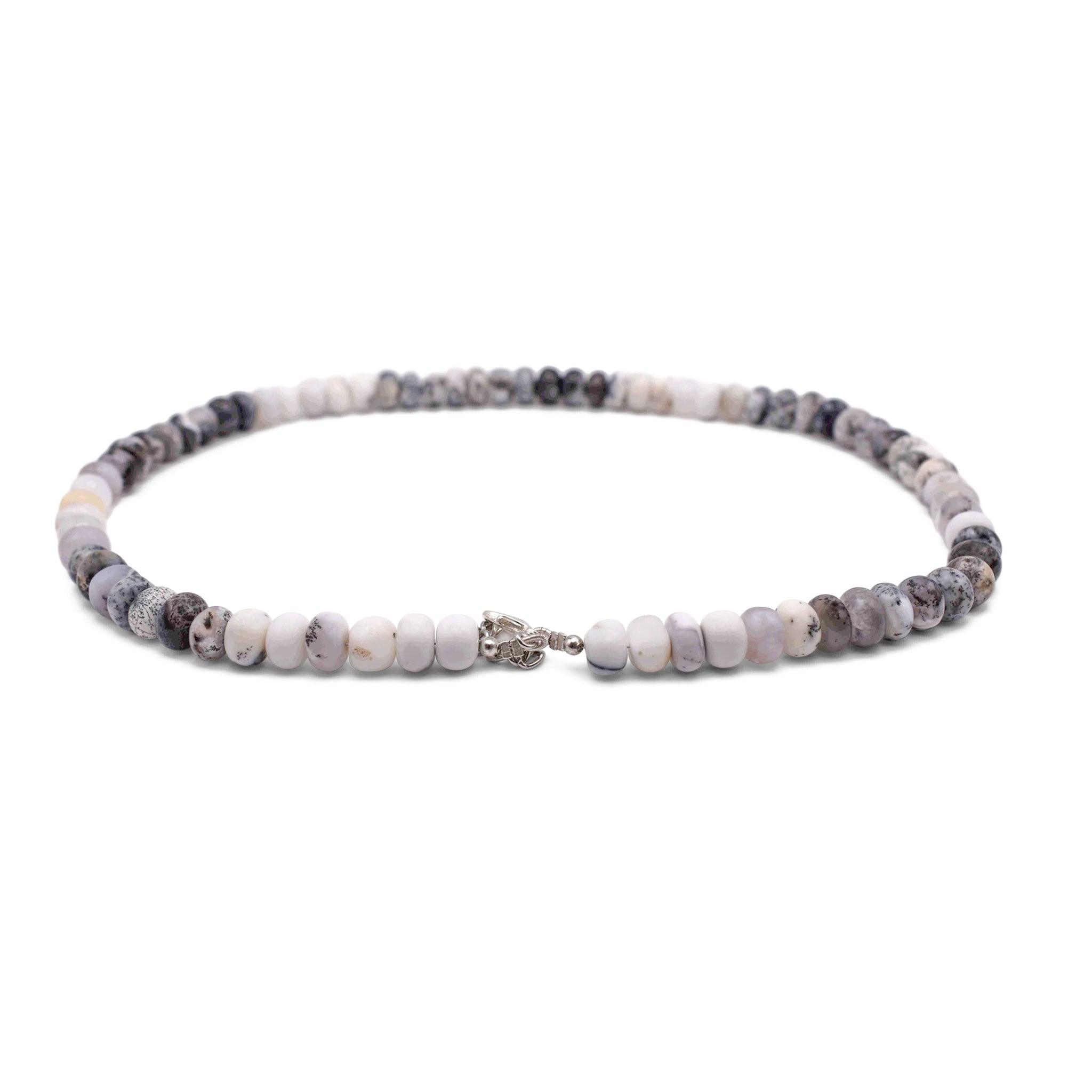 Dendritic Agate Necklace - Mystic Gleam