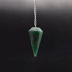 Green Aventurine Pendulum - Mystic Gleam