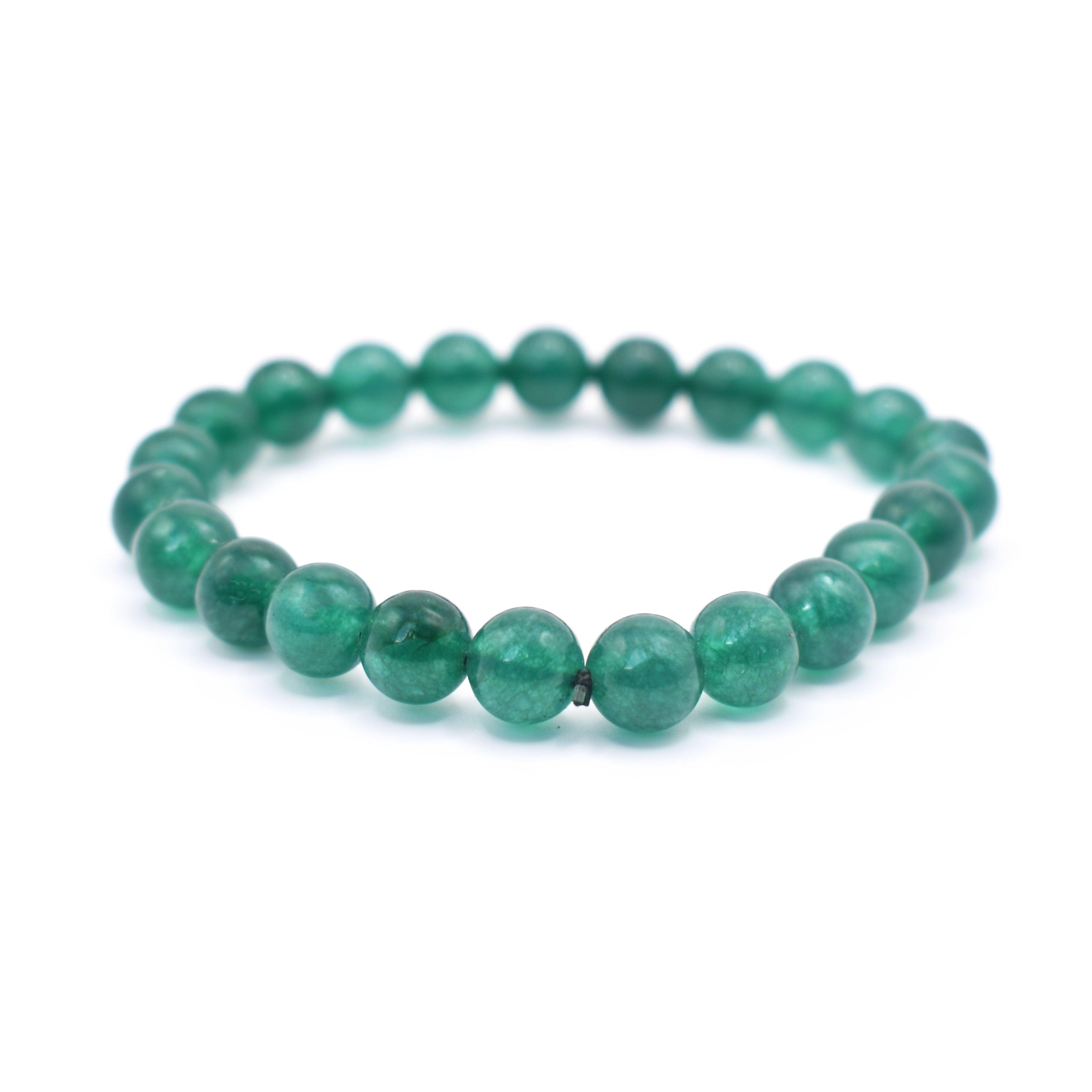 Green Jade Bracelet - Mystic Gleam