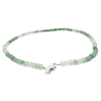 Green Strawberry Quartz Necklace - Mystic Gleam
