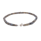 Grey Moonstone Necklace - Mystic Gleam