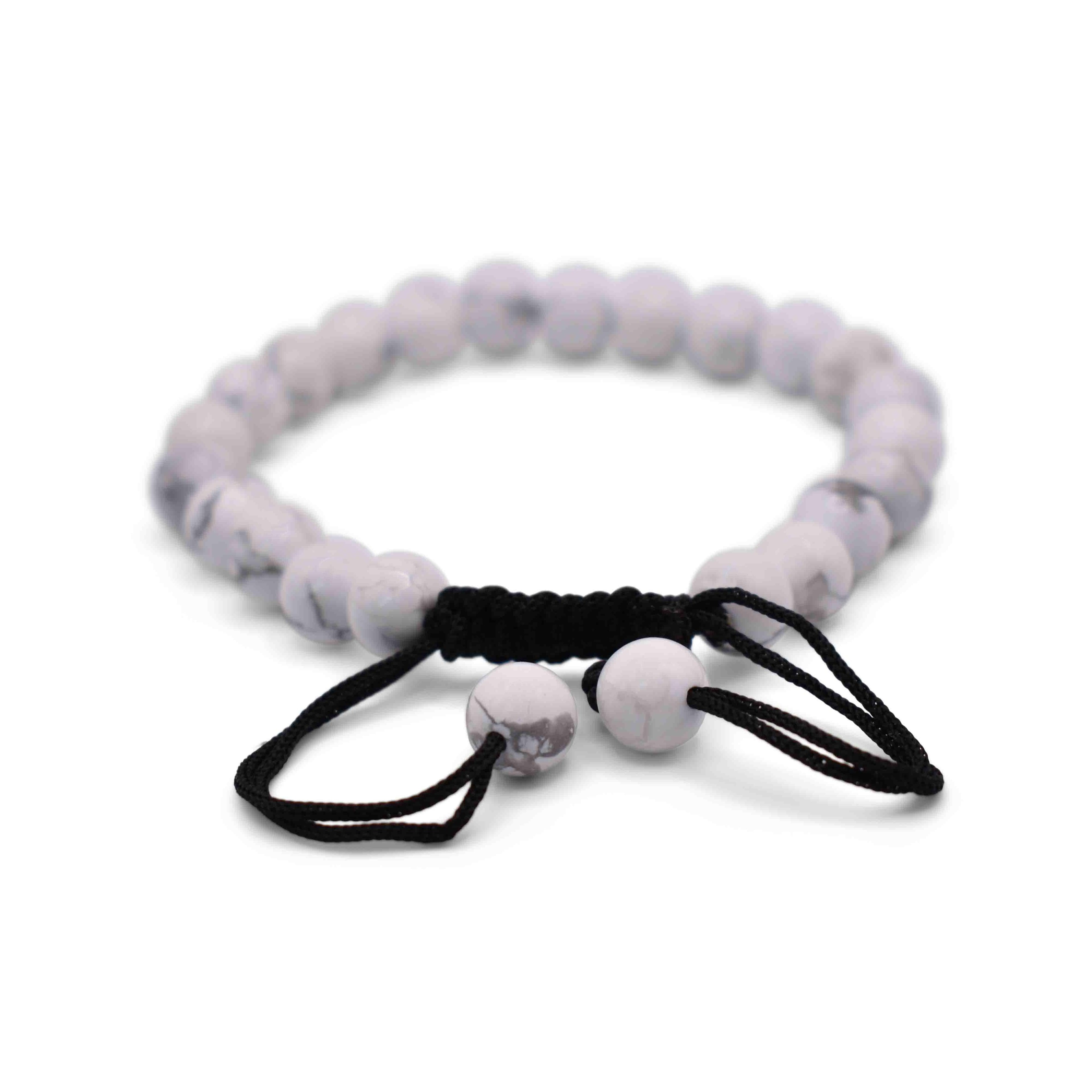 Howlite Adjustable Bracelet - Mystic Gleam