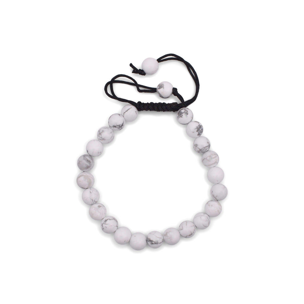 Howlite Adjustable Bracelet - Mystic Gleam