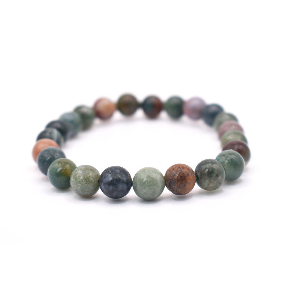 Indian Agate Bracelet - Mystic Gleam