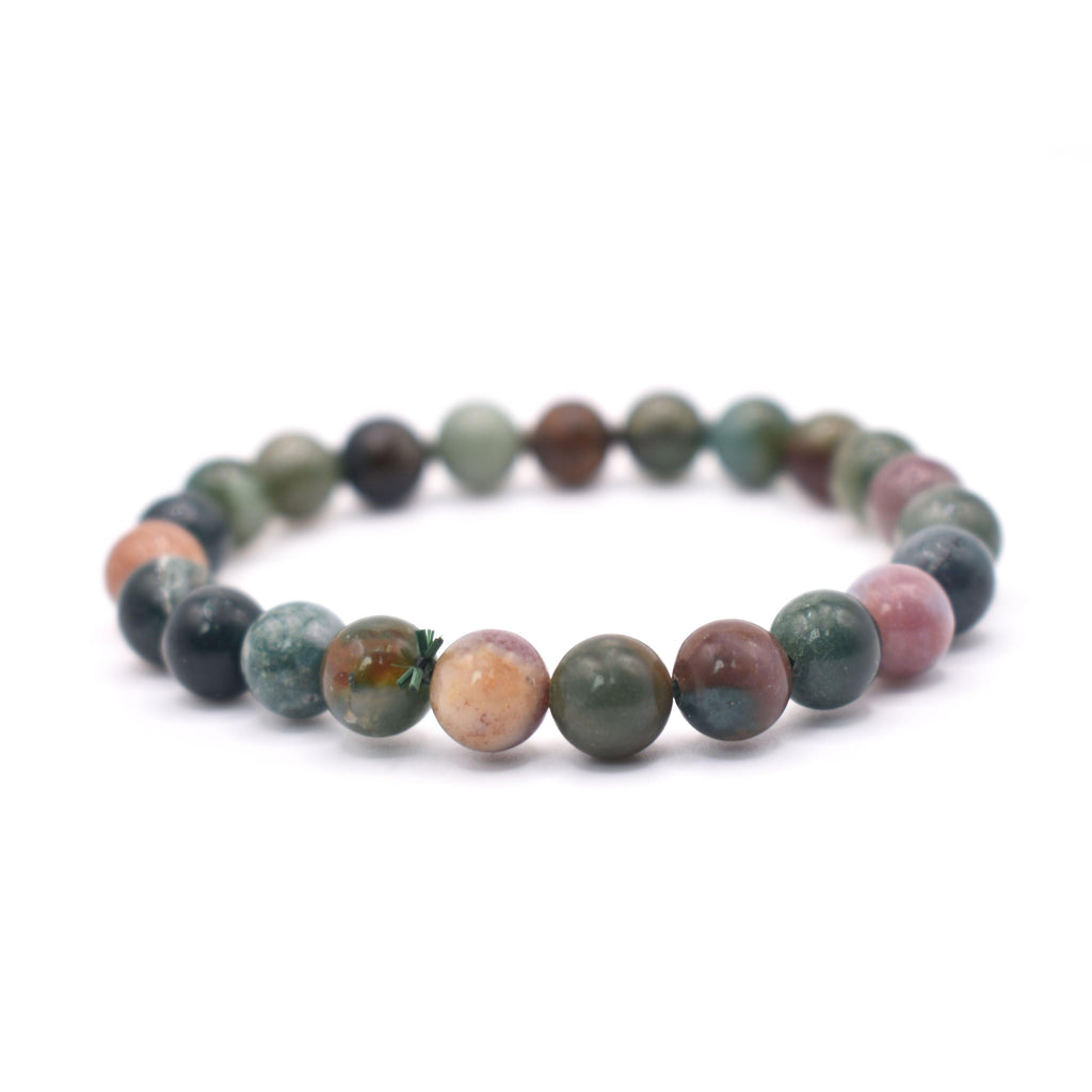 Indian Agate Bracelet - Mystic Gleam