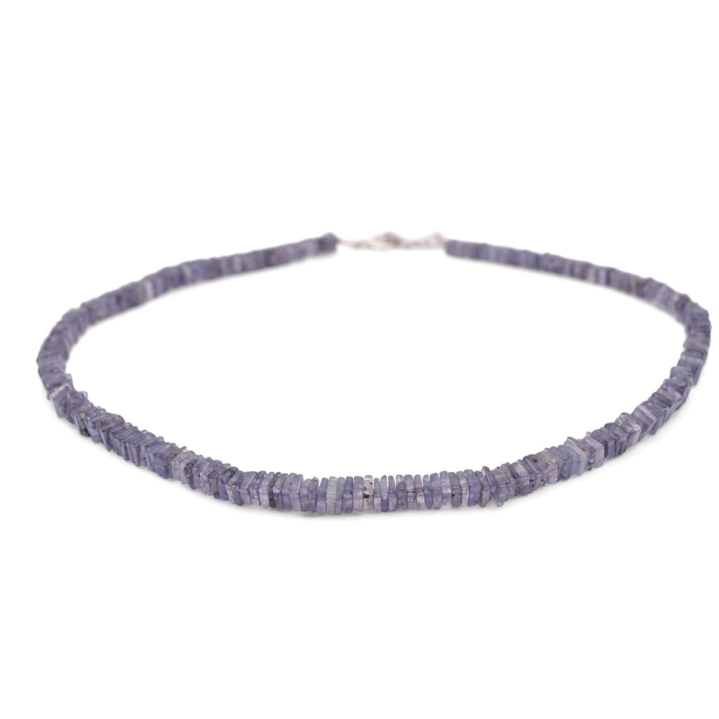Iolite Heishi Necklace - Mystic Gleam