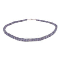 Iolite Heishi Necklace - Mystic Gleam