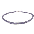 Iolite Heishi Necklace - Mystic Gleam
