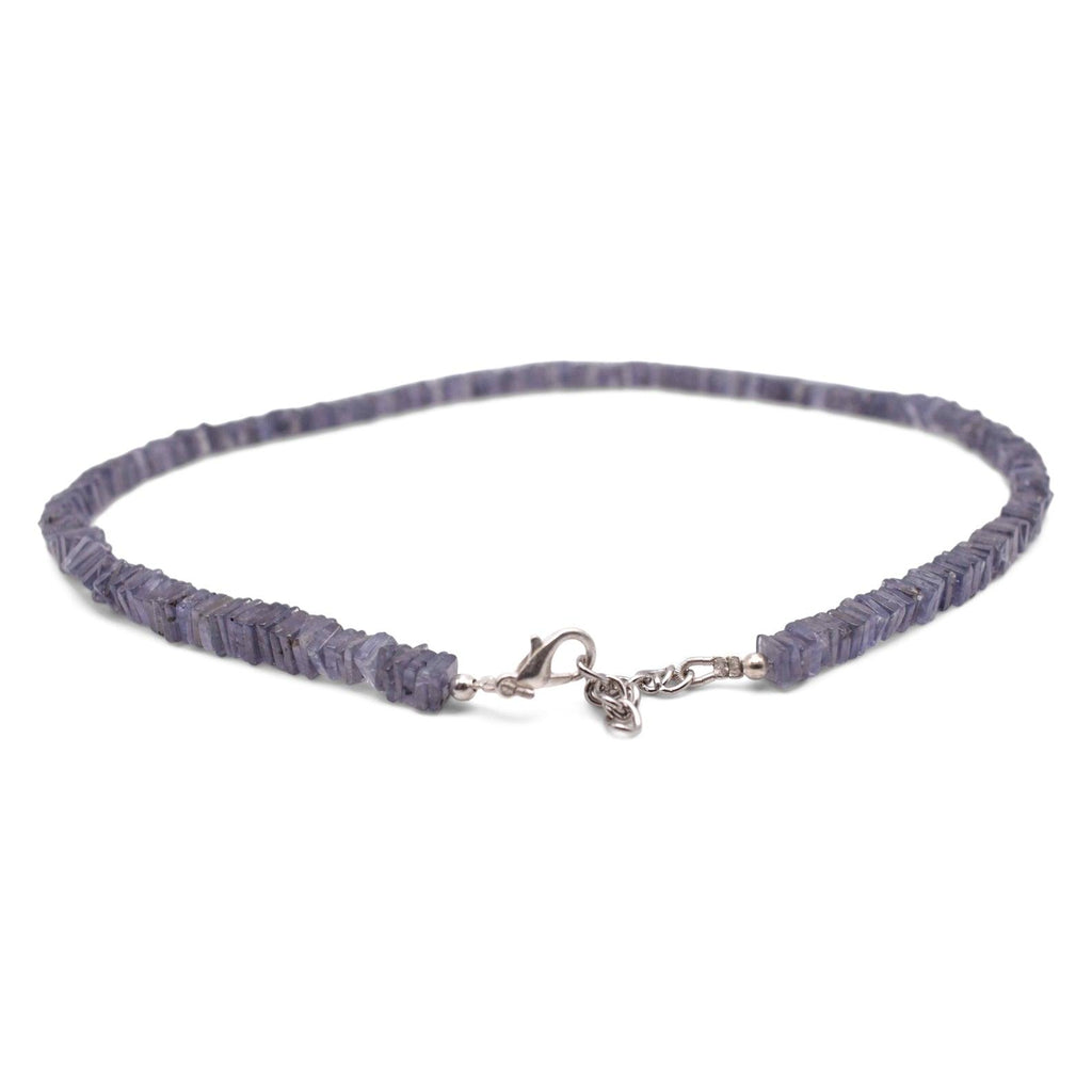 Iolite Heishi Necklace - Mystic Gleam