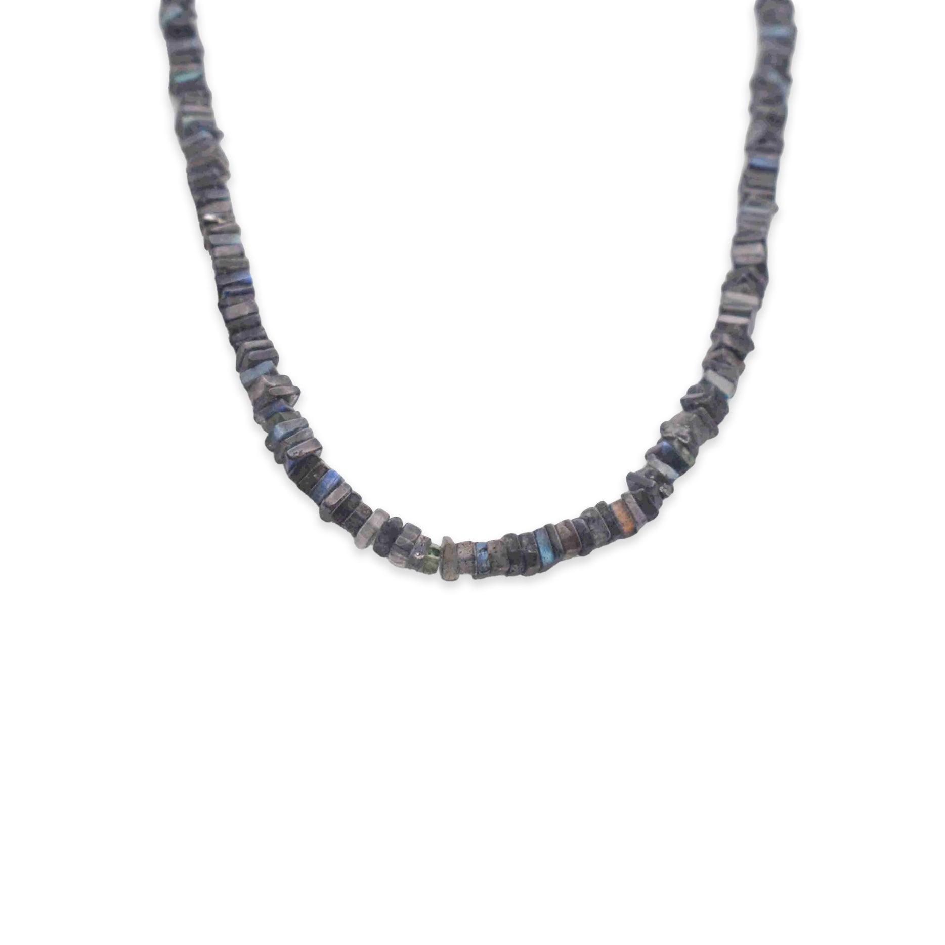 Labradorite Necklace - Mystic Gleam