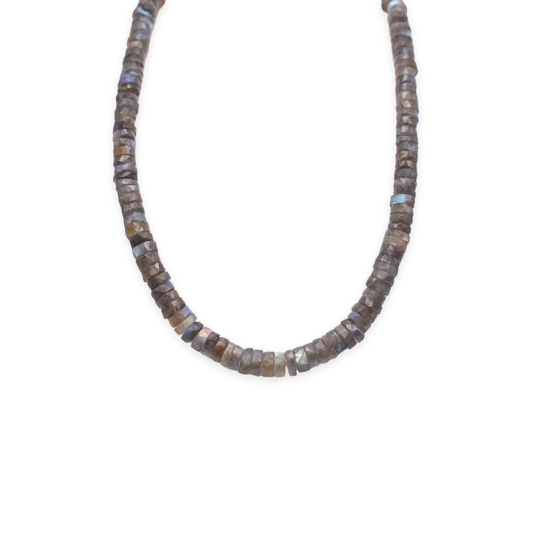 Labradorite Necklace - Mystic Gleam