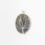 Labradorite Wire Wrapped Pendant - Mystic Gleam