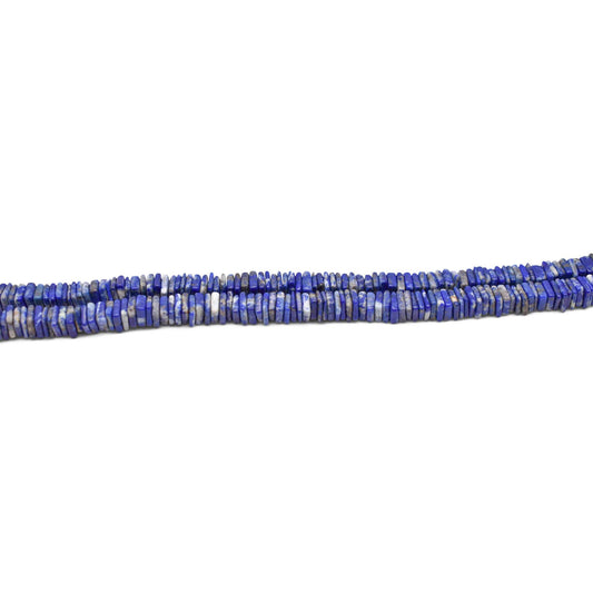 Lapis Lazuli Heishi Beads - Mystic Gleam
