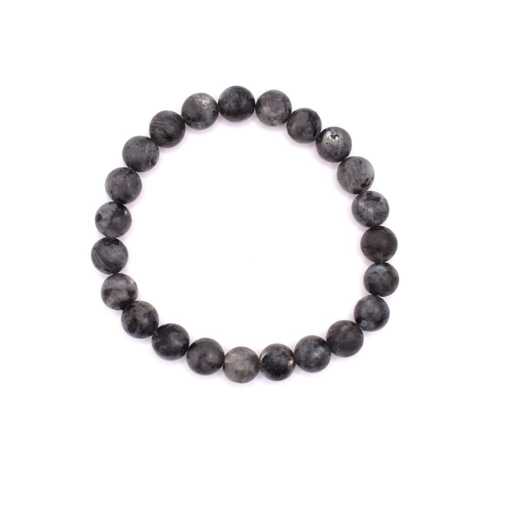 Larvikite Jasper Bracelet - Mystic Gleam