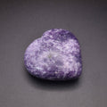 Lepidolite Heart - Mystic Gleam
