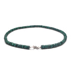Malachite Faceted Cut Stone Necklace - Mystic Gleam