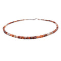 Mexican Fire Cleaning Heishi Necklace - Mystic Gleam