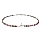 Mix Tourmaline Faceted Cut Stone Necklace - Mystic Gleam