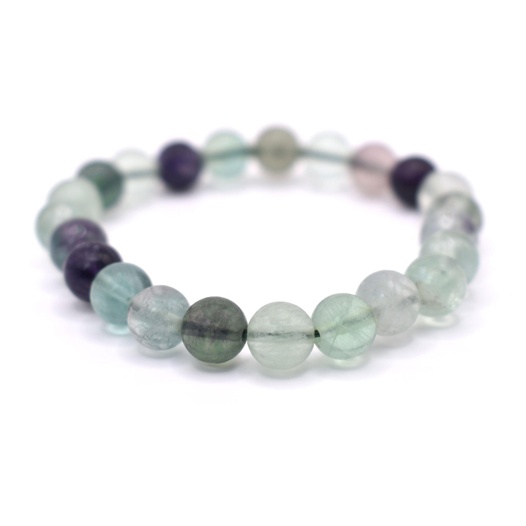 Multi Fluorite Bracelet - Mystic Gleam