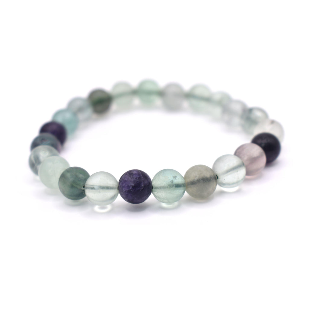 Multi Fluorite Bracelet - Mystic Gleam