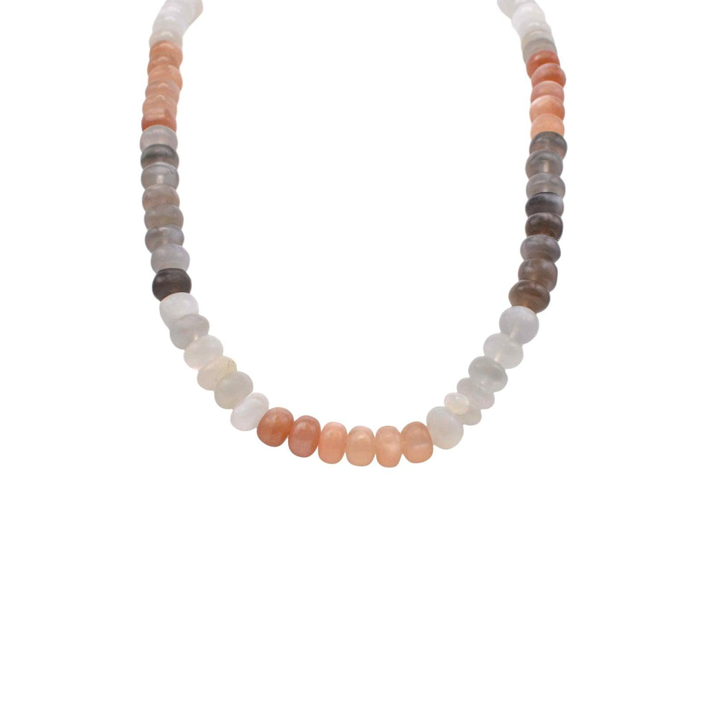 Multi Moonstone Necklace - Mystic Gleam