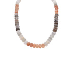 Multi Moonstone Necklace - Mystic Gleam