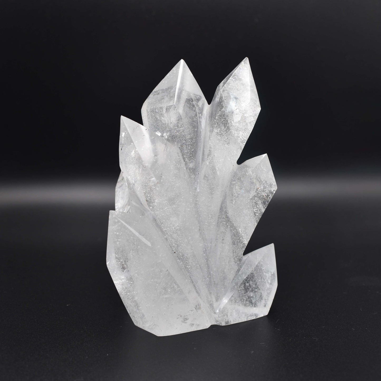 Natural Polished Crystal Quartz 4.8 Inch - Mystic Gleam