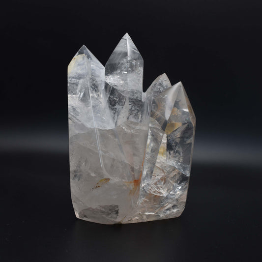 Natural Polished Crystal Quartz 5 inch - Mystic Gleam
