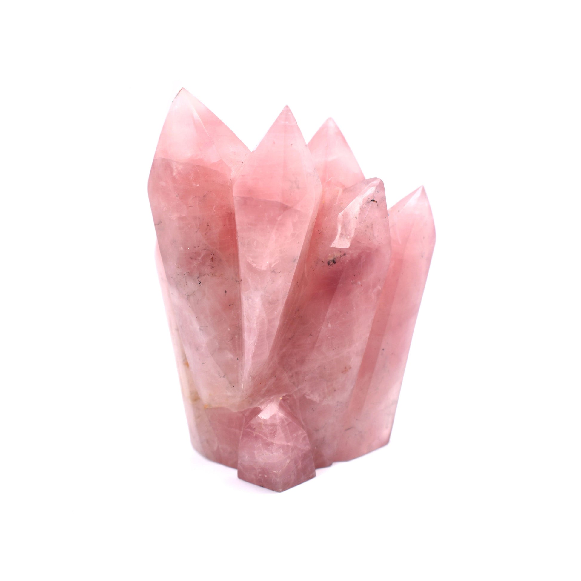 Natural Polished Rose Quartz 4.5 Inch - Mystic Gleam