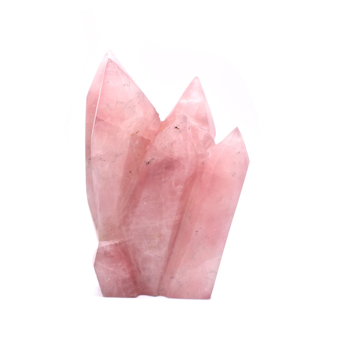Natural Polished Rose Quartz 4.5 Inch - Mystic Gleam